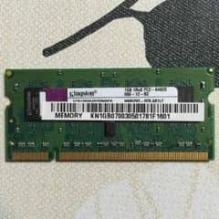 中古 ノートPC用メモリ パソコン メモリーカードのサムネイル