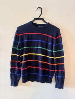 Polo Ralph Lauren ストライプ 長袖カットソー L 14-16のサムネイル