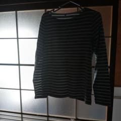 レディース 長袖 ボーダー カットソーのサムネイル
