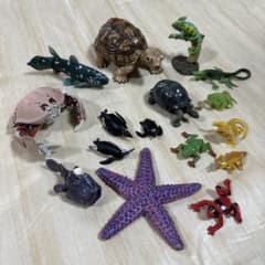 動物・海洋生物フィギュア 14体まとめ売りのサムネイル