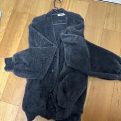 Loose ルーズフィット ダークグレー カーディガンのサムネイル