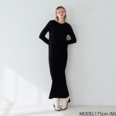 searoomlynn ♡ マットベロアSoft Aラインワンピースのサムネイル