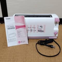 極美品】ハローキティ ポップアップトースター ツインバード 説明書付