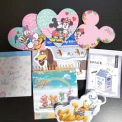 ディズニーなど　メモ帳８点セットのサムネイル