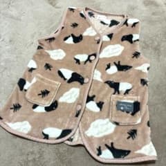 フリース スリーパー 130cm バク柄のサムネイル