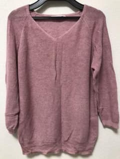 1/26値下げ！ニット トップス カットソーのサムネイル