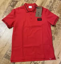 BURBERRY】コットンポロシャツ ゴルフシャツ 半袖 ロゴ 水島翔 - メルカリ