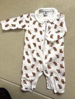 プチバトー Petit Bateau ロンパース 6month 67cmのサムネイル