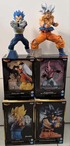 ドラゴンボール フィギュア 6点 A賞 孫悟空 ベジータ Grandista - メルカリ