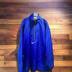 NIKE　ナイキ ハーフジップ スウォッシュ ナイロンジャケット　銀タグのサムネイル