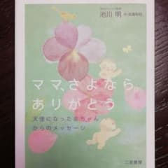 池川明著書「ママ、さよなら。ありがとう」天使になった赤ちゃんからのメッセージのサムネイル