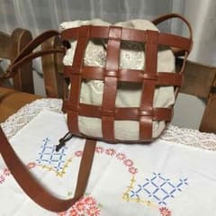 本革 ナチュラルバッグのサムネイル