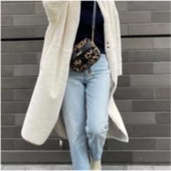 myine 2wayエコムートンコート(アイボリー)のサムネイル