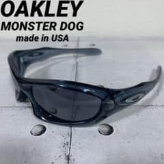 00s Y2K オークリー MONSTER DOG サングラス クリアブルー - メルカリ