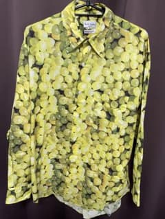 Paul Smith グレープ柄 長袖シャツ Mのサムネイル