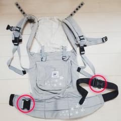 エルゴベビー パーツ 修理用 正規品 ☆腰ひもバックル☆のサムネイル