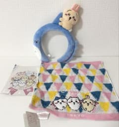 치이카와 파크 토끼 카츄샤 스티커 핸드 타올