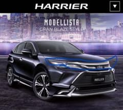 あいうえお様専用　ハリアー モデリスタフードガーニッシュのサムネイル