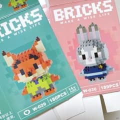 디즈니 주토피아 주디닉 BRICKS 레고 블록