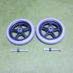 車椅子前輪6インチ 2個セットのサムネイル