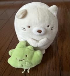 すみっコぐらし しろくま ざっそう ぬいぐるみ 2点セットのサムネイル