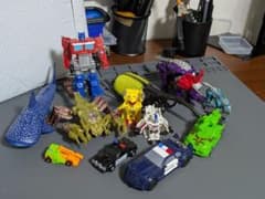 モ*必様 トランスフォーマー 変形ロボット フィギュア 約12点 まとめ売り ジのサムネイル