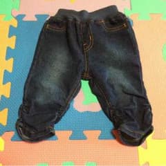 60〜70 デニム 生地 ボトムス ☆☆のサムネイル