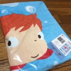 【新品未使用】崖の上のポニョ お昼寝ケットのサムネイル