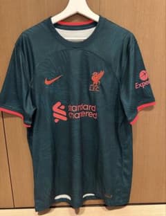 ば*う様 希少 リバプールFC Nike 3rdユニフォーム ダークグリーン