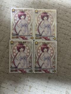 ユニオンアリーナ ToLOVEる 黒咲芽亜 箔押しプロモカード 4枚 - メルカリ