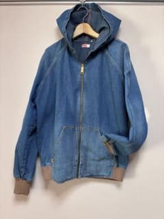 m*i様 LEVI’Sデニム フーディー ミディアムインディゴ　（アクティブジャのサムネイル