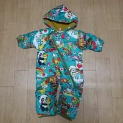ゆうmama様専用グラグラ ジャンプスーツ ダウンおくるみ 70のサムネイル