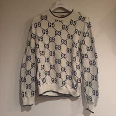 GUCCI GGロゴ クルーネック ニット セーターのサムネイル