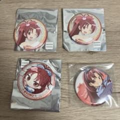 まどマギ　魔法少女まどか☆マギカ 佐倉杏子 杏子 缶バッジ ローソン ドンキのサムネイル