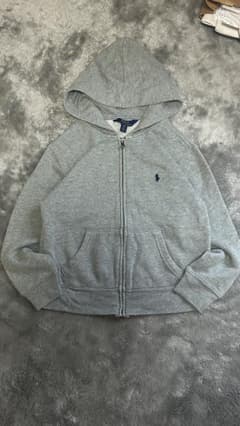 Polo Ralph Lauren ジップパーカー 希少 y2k swag 短丈のサムネイル