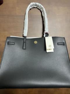 TORY BURCH WALKER SATCHEL ブラックのサムネイル