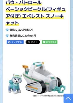 dondon様専用パウパトロール/ベーシックビーグル/エベレストのサムネイル
