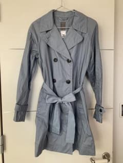 【新品】【Gap】 ライトブルー トレンチコート Mのサムネイル
