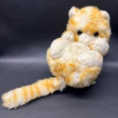 ◉J横1003 ファースト社 いたずら天使 猫 ぬいぐるみ 人形 昭和レトロ