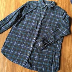チェックシャツ☆ユニクロレディースLサイズのサムネイル
