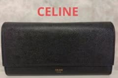 ARR34 セリーヌ 美品 フラップ長財布 ゴールド金具 - メルカリ