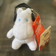 【新品未使用】ムーミン ぬいぐるみ キーホルダーヘッドフォン付き