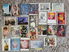 絵画ポストカード　池田20世紀美術館　23枚のサムネイル