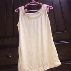 ★みあさま専用★index❤️レモン色ビーズ付きタンクトップのサムネイル
