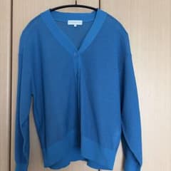 UNITED ARROWS 長袖 カーディガン ブルーのサムネイル