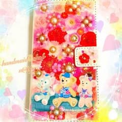 どなっち様 確認用◡̈♥︎﻿オリジナル押し花ケース ダッフィー シェリーメイのサムネイル