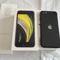 iPhone SE 第2世代 64GB SIMフリー　黒のサムネイル