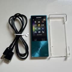 SONY ウォークマン NW-A25 【ケーブル・ケース付き】 ビリジアンブルー