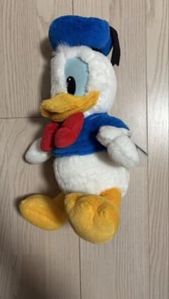 ドナルドダック フラッフィープラッシー ぬいぐるみ - メルカリ