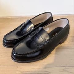 HARUTA ローファー ブラック 25cm 304 本革のサムネイル